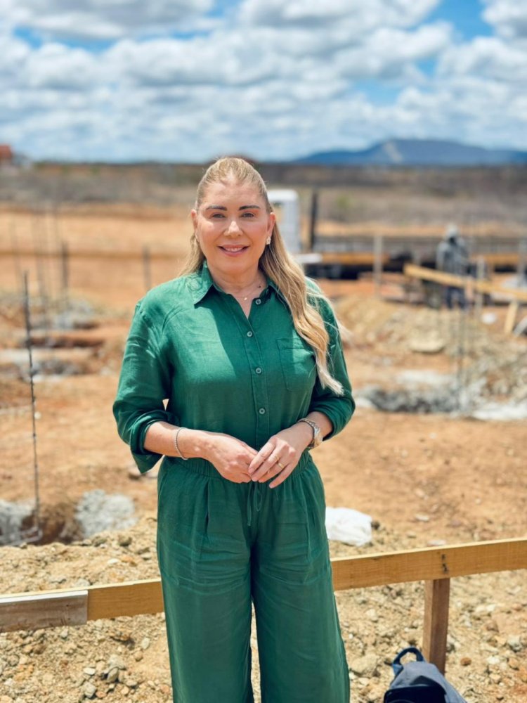 Obras do Lar do Idoso Maria Edméia Martins Santana avançam em Flores e evidenciam o protagonismo social de Lucila Santana