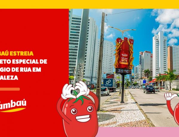 A Tambaú estreia projeto especial de relógio de rua em Fortaleza!
